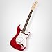 Fender Squier Debut Series Stratocaster Electric Guitar, Beginner Guitar, with 2-Year Warranty, Includes Free Lessons, Dakota Red with Matte Finish