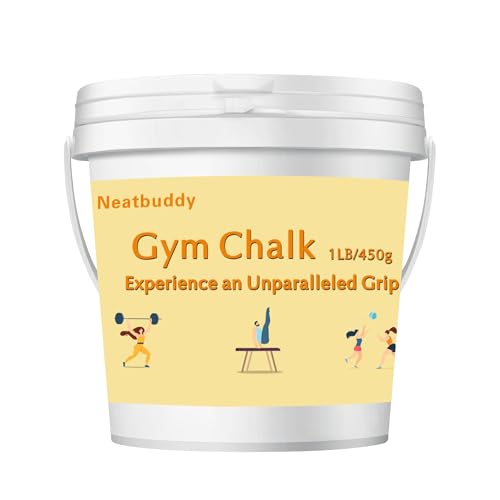 Gym Chalk Bucket with Bag & Spoon