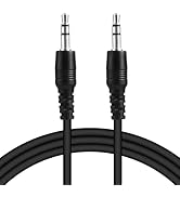 AGPTEK Audio Cable, 0.1 inch (3.5 mm) Aux Cable, Direct Recording Cable, Compatible with Headphones, Speakers, Cars, Smartphones, Tablets, PCs, MP3