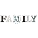 MyGift Decorative Multicolor Distressed Wood F-A-M-I-L-Y Block Cutout Freestanding Letters, Rustic Wooden Family Sign Tabletop Art Decor for Home or Office
