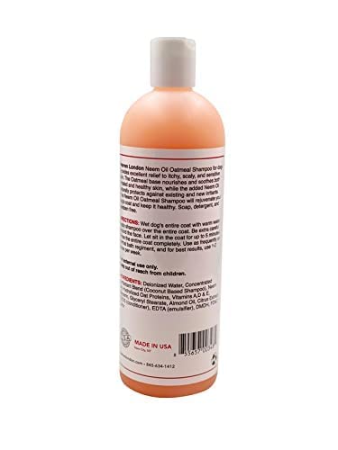 Warren London - Dog Shampoo, Neem Oil Pet Shampoo W/Oatmeal - Made In Usa - 17 Oz #TOP6