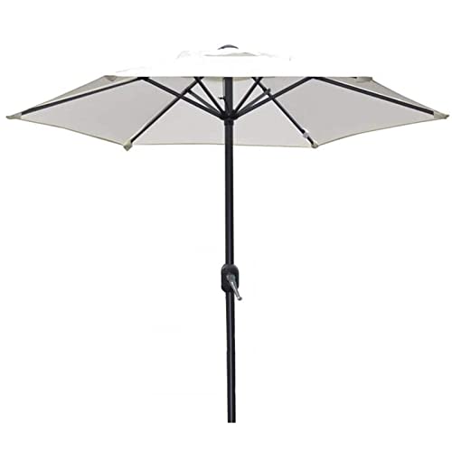 Parasol 2M avec manivelle CLSDRZC protection UV pour balcon et table d'extérieur