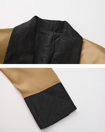 Men's Short Satin Smoking Robe with Belt Lightweight Cool Smoking Jacket Summer Bathrobe4