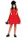 Leg Avenue Womens Lydia Beetle Bride 80s Halloween Costume, Red Small
