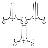 Funcionalidad: este soporte decorativo para platos también sirve como expositor de platos, soporte para CD o soporte para marcos de fotos, satisfaciendo múltiples necesidades de exhibición con un solo producto. además, funciona como soporte para teléfono y atril para libros