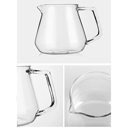 FCYIXIA 1 Satz Edelstahl Burr Kaffeeschleifungsset Gießen Übergießen Kaffee High Design Manuelle Kaffee Mühle – Bild 8