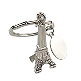 FOMIYES 4 Stück Teiliges Eiffelturm Schlüsselanhänger Set Kreativer...