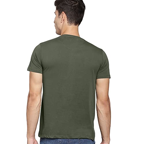 Image of Free Authority Harry Potter Printed Regular Fit Green Cotton Men's T-Shirt