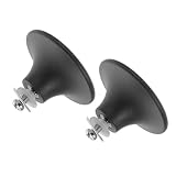Mikikit Set da 2 Manopola di Ricambio per Coperchio Pentola in Bakelite Nero Resistente al Calore Impugnatura Comoda e Design Moderno per Cucina