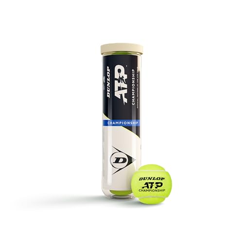 Dunlop Unisex D Tb Atp Championship 4Pet Palline da tennis