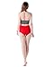 HDE Womens Retro Bikini High Waist Vintage Style Swimsuit 50s