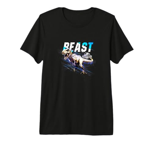 T-Rex Jurassic World Lightning t-shirt dinosaure idéal pour vos sorties geek