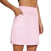 M MOTEEPI Skorts Skirts for Women 18″ Athletic Golf Skort with Pockets Casual Dressy High Waist