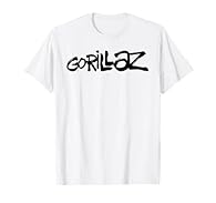 Music band merchandise design. Official Gorillaz Merchandise Lightweight, Classic fit, Double-needle sleeve and bottom hem
