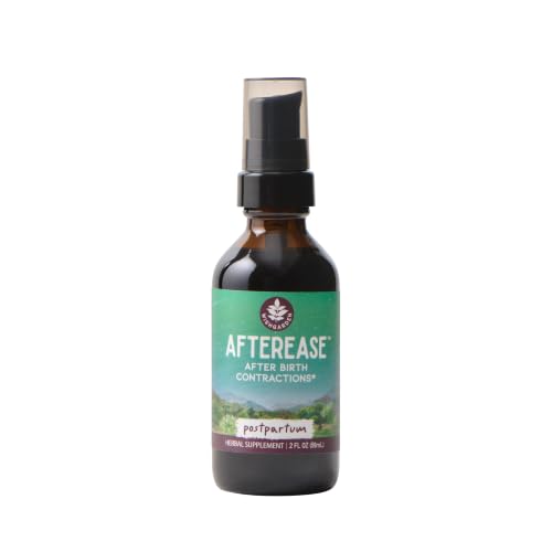 Image of WishGarden Herbs AfterEase Drops, Postpartum Cramp & Contraction Ease, 2oz | Cramp Bark, Black Haw Bark, Motherwort & Yarrow, First 24-48 Hour Recovery, FairWild Certified, Vegan