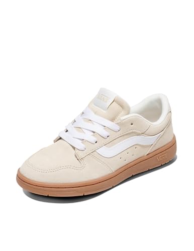 Vans Vans Women's Ryland LS Shoe | Retro Court Sneakers with Tennis Inspired Fashion Details, Suede Creme Brule, 10