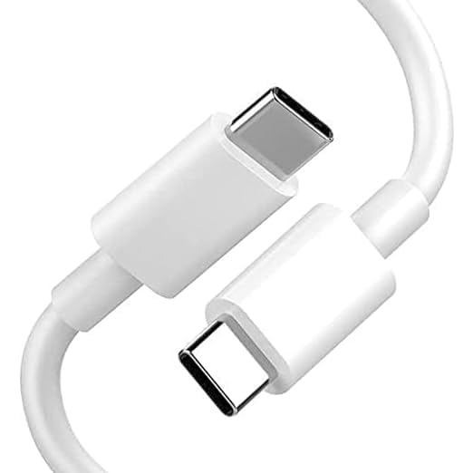 TEQNEQ 20W Charger Type C Cable for i Phone 15/15 Plus/ 15 Pro/ 15 Pro Max/i Phone 14/14 Plus/ 14 Pro/ 14 Pro Max, i Phone 13/12/ 11 Series Certified USB-C Original Fast Charging Cable - White