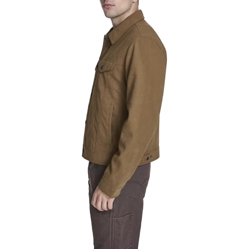 Image of Levi's Men's Faux Leather Classic Trucker Jacket