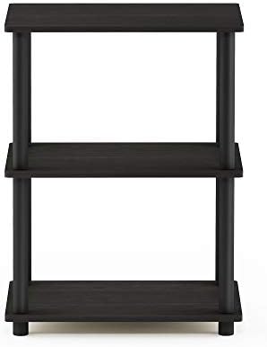 Furinno Toolless Shelves, Wood, Espresso/Black, one size