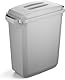 Durable Abfalleimer Durabin Eco 60 Liter, Blauer Engel zertifiziert, mit Tragegriffen, grau, 1800503050