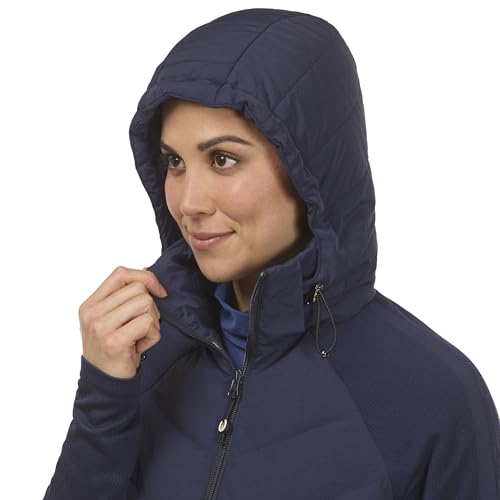 Image of Kerrits Women's EquiTech Quilted Equestrian Jacket - Warm, Flexible, Hooded Horse Riding Jacket with Thermoreflective Liner