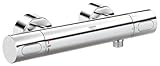 GROHE Grohtherm 3000 Cosmopolitan- Thermostat-Brausebatterie (DN 15, Wandmontage, Sicherheitssperre bei 38°C), chrom, 34274000