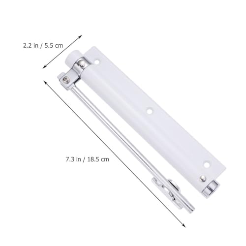Cierrapuertas automático sin perforación SECFOU para bisagra de puerta de madera 6