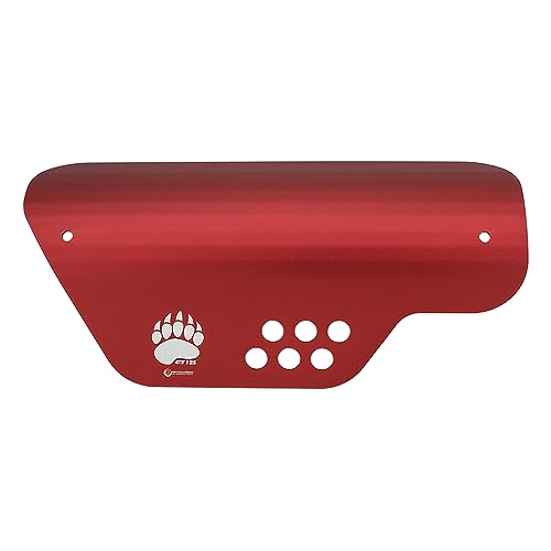 REVOLUTION }t[K[h z_ n^[JuCT125p MUFFLER GUARD COVER for Honda CT125 }t[veN^[3F JA55 JA65 (Red)