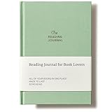 Kunitsa Co. The Reading Journal - 52 Reviews, Book Journal for Book Lovers and Readers, Review and Track Your Reading, Green