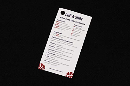 Pop-A-Shot - Home Dual Shot with Los Angeles Lakers NBA Graphics l Sensor Scoring l 16 Game Modes l 7 Balls l Foldable Storage l for All NBA Fans - Thumbnail 6