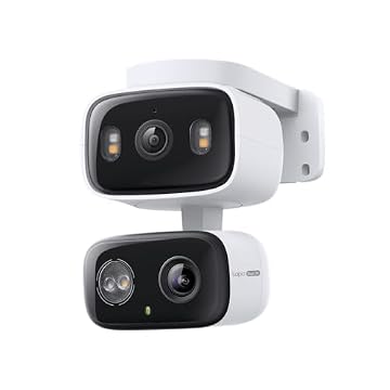 Tapo C246D Dual-Lens Camera: Two Views in One Compact Unit