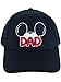 Jerry Leigh Disney Men's Mickey Mouse Dad Baseball Cap, Black