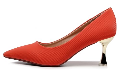 Image of VenusCelia Women's Golden Sun Pump Stiletto Heel Shoe