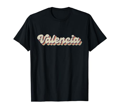 Ciudad retro de los 70 y 80 - Vintage Valencia Camiseta