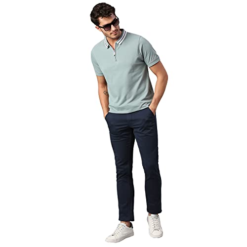 Image of Dennis Lingo Men's Cotton Slim Fit Polo T-Shirt