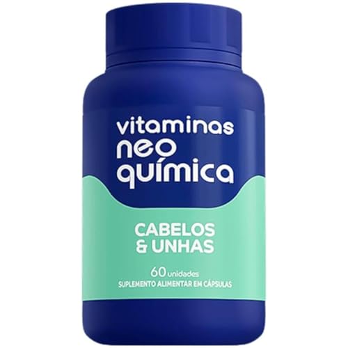 Suplemento Nutricional para Cabelos e Unhas Neo Química Vitaminas 60 cápsulas