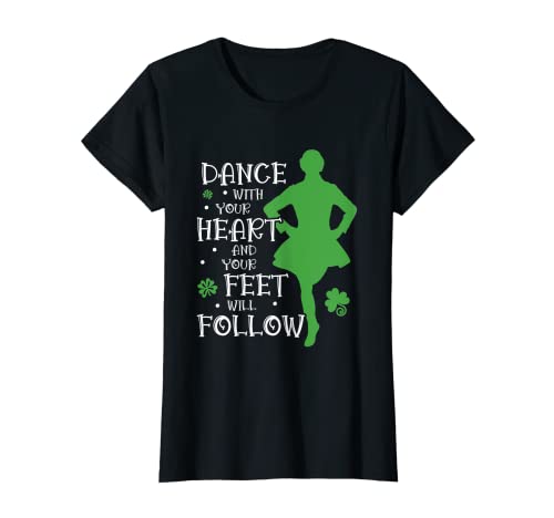 Irish Dancer Ceili Reel Dance Feis Irish Step Dance Shoes T-Shirt
