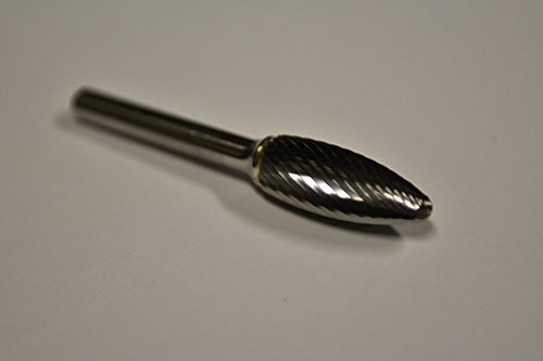 Fresa de carburo SH-5 corte simple 1/2" x 1 1/4" miniatura 1