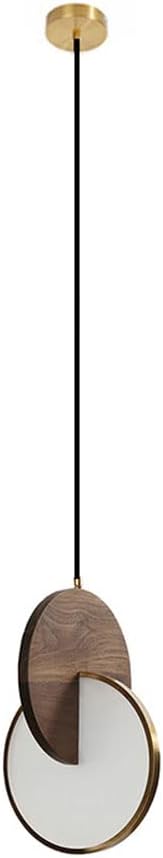 TTBDDDYH Nordic Stijl LED Moderne Ronde Opknoping Lamp Eenvoudige Geometrische Kroonluchter Verlichtingsarmaturen Voor Nachtkastje Woonkamer Eetkamer Hanglampen Decoratie: