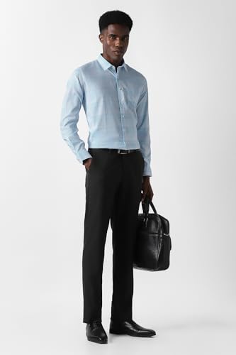 Image of Van Heusen Mens Checkered Full Sleeve Shirt | Timeless Pattern | Smart Comfortable Styling