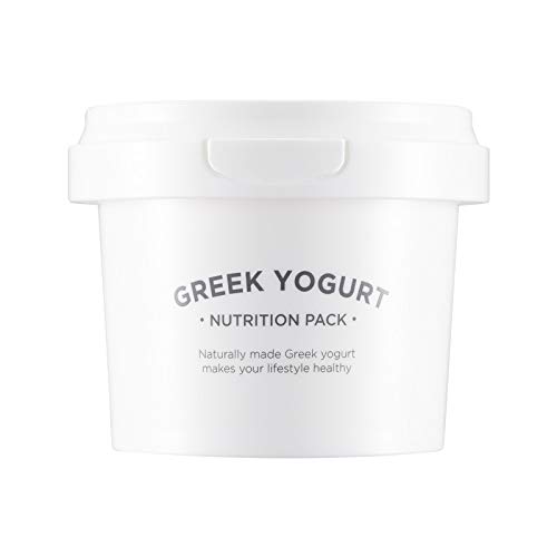 Overnight Moisturizing Sleep Mask Sheet - Nature Republic Greek Yogurt Pack Plain 130 ml / 4.39 fl. oz.