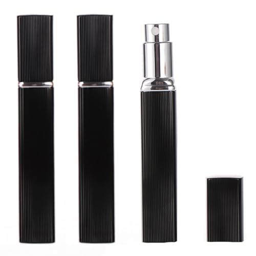 CSENASON Perfume Atomiser 10ml, 3 Pack Perfume Travel Bottle, Perfume Atomisers Refillable Atomiser Perfume Spray Bottle Mini Perfume Refill Bottles