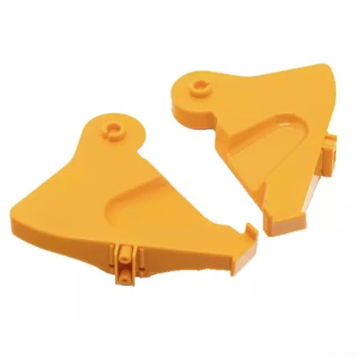 Brazo ajustable para Zebra ZD420T de alta resistencia con panel lateral de ABS amarillo 5