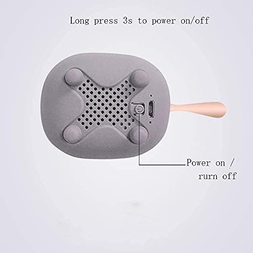 Mini enceinte bluetooth chat portable et sans fil avec système audio à opération simple