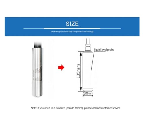 Sensor de nivel de combustible diésel capacitivo 0-10v libre de mantenimiento mecánico 7