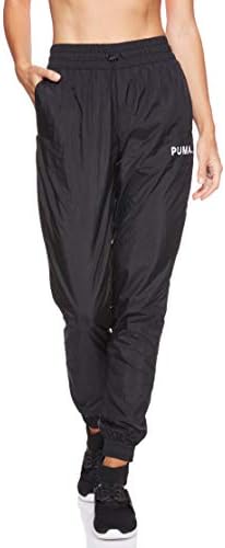 PUMA Women's Chase Woven Pants, (Black 