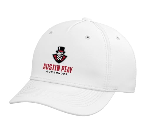 Austin Peay State Governors AP28 Adjustable Printed Baseball Hat, White