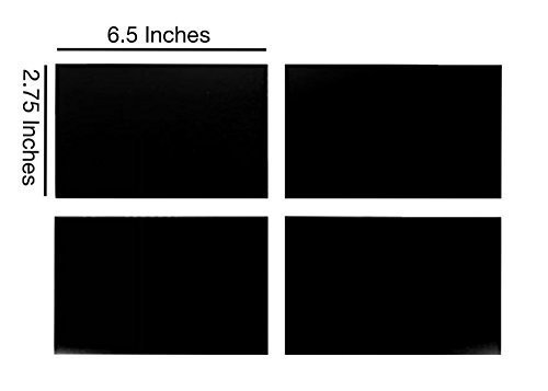 Decorative Faux Vinyl Garage Door Windows (1 Car Garage)