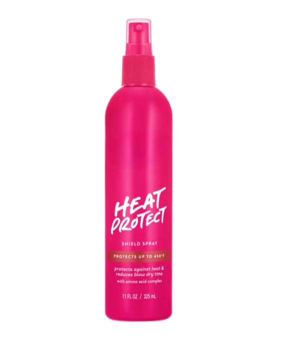 Heat Protect Spray, Lightweight, Reduces Blow Dry Time, Protects up to 450F, 11 FL OZ