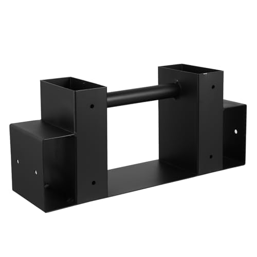 BESTonZON 1Pieza Estante de Almacenamiento de Madera Resistente Exterior Soporte Duradero Organiza y Madera Mantenerla y Ahorrar